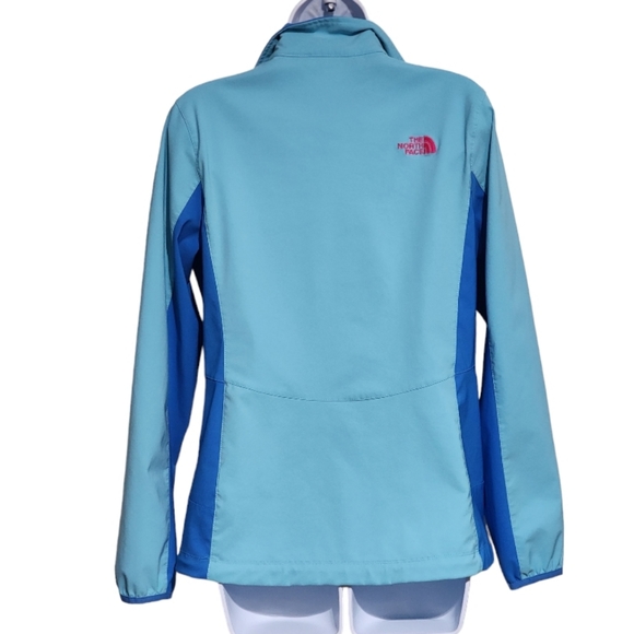 💛SOLD•The NORTH FACE Blue Two-toned Full Zip Outerwear Jacket Medium - Picture 3 of 4